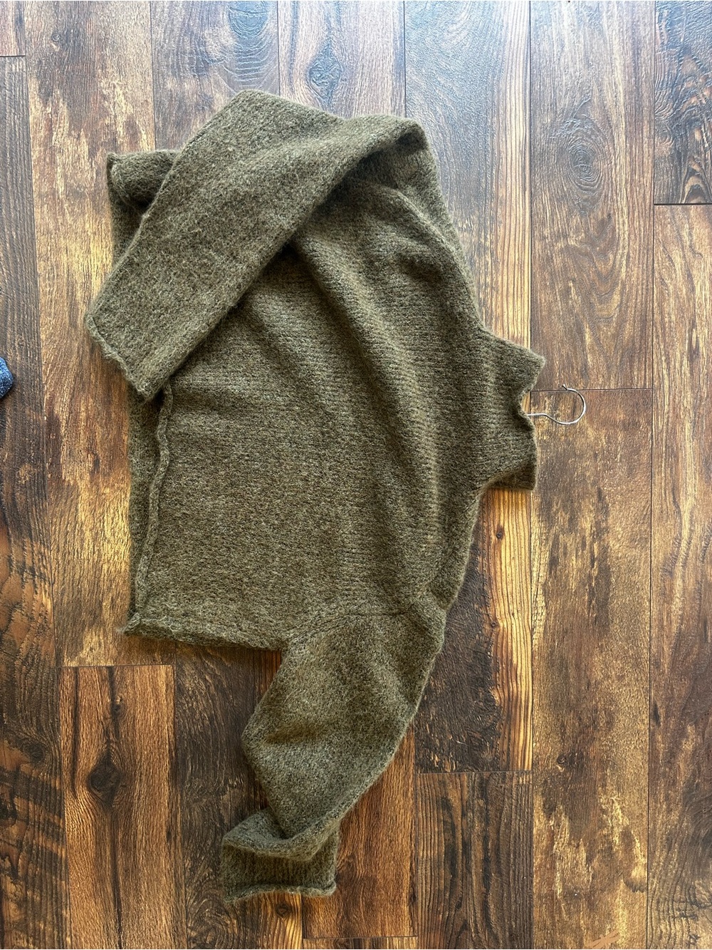 Zara Olive Green Turtleneck Sweater